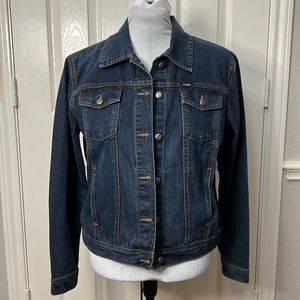 IZOD Blue Jean jacket 100% cotton Size XL